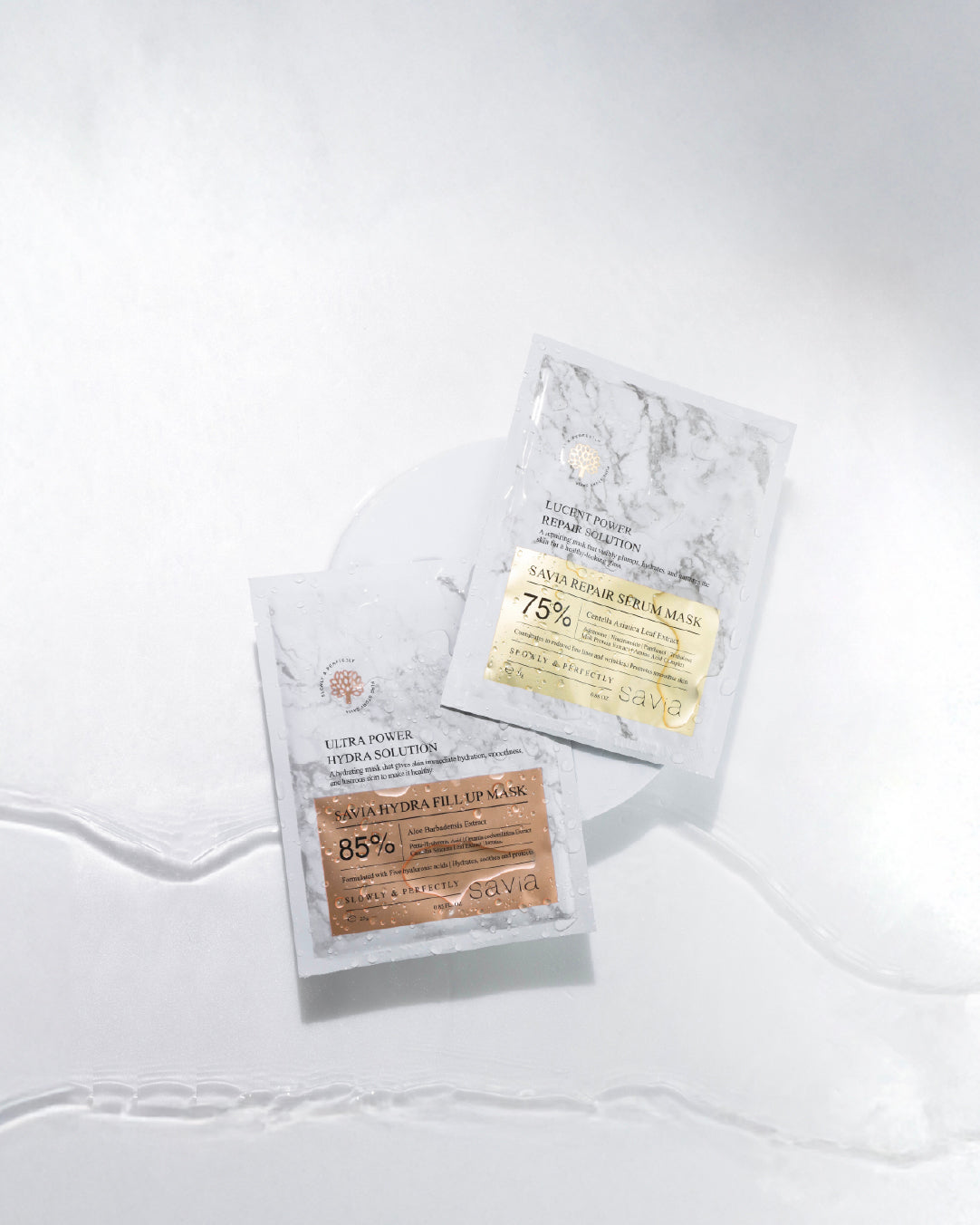 Savia Yoğun Nemlendirici ve Aydınlatıcı Yaprak Maske- Hydra Fill Up Mask