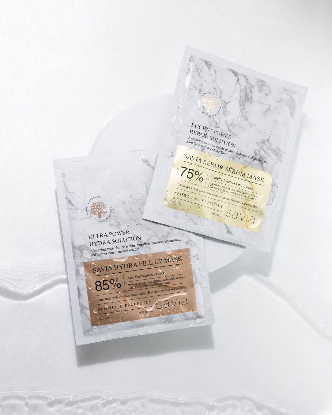 Savia Yoğun Nemlendirici ve Aydınlatıcı Yaprak Maske- Hydra Fill Up Mask