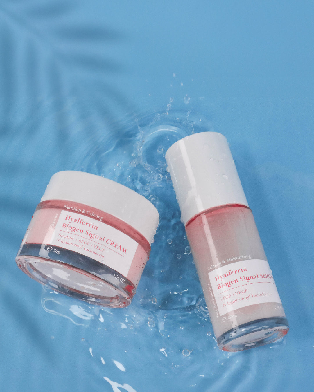 Hyalferrin Biogen Signal Serum | 40 ml | Hassas ve Tüm Ciltler İçin Laktoferrin ve Hyaluronik Asit Bazlı Nemlendirici ve Bariyer Onarıcı Serum