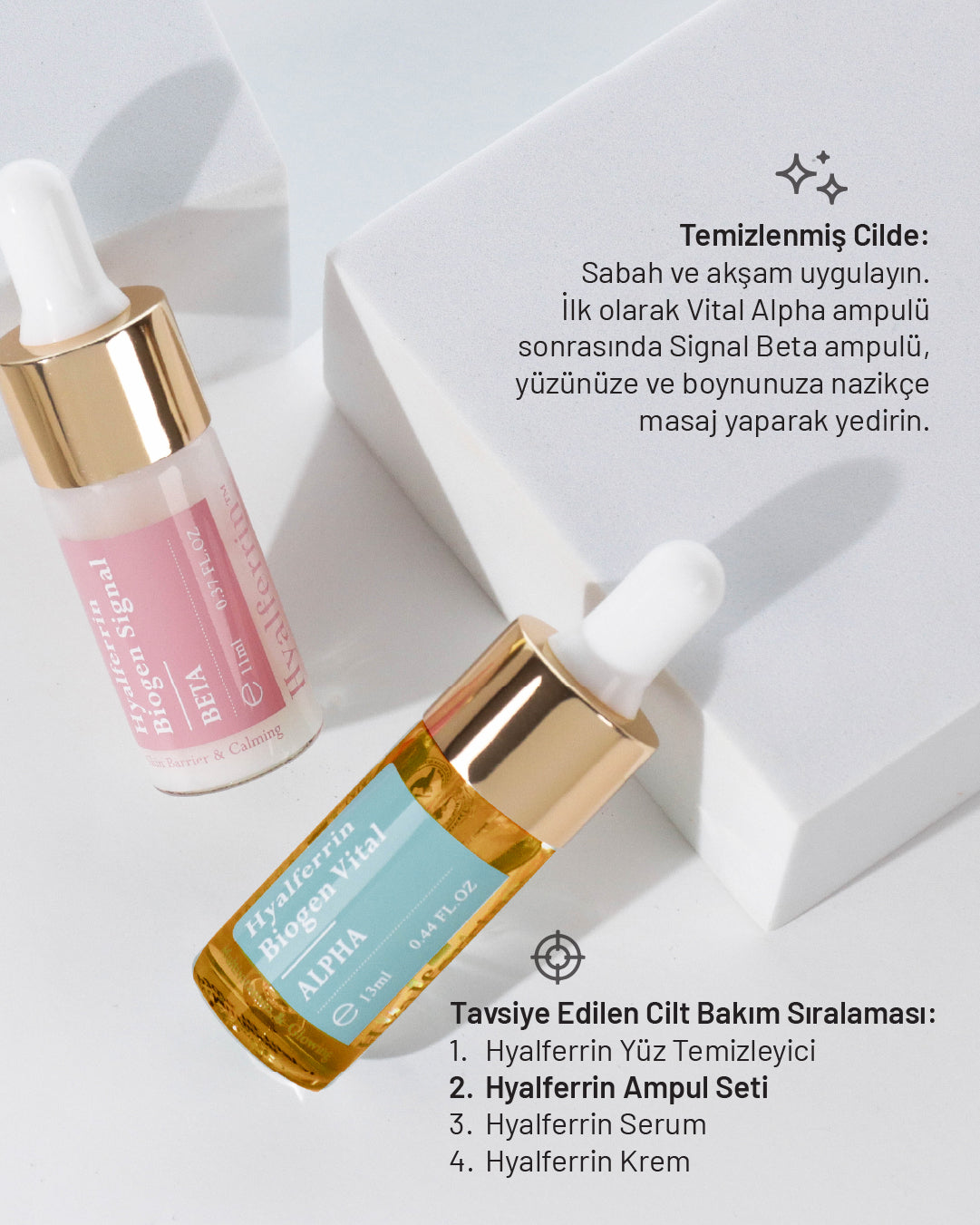 Hyalferrin Biogen Ampoule Set | Cilt Bakım Ampul Seti