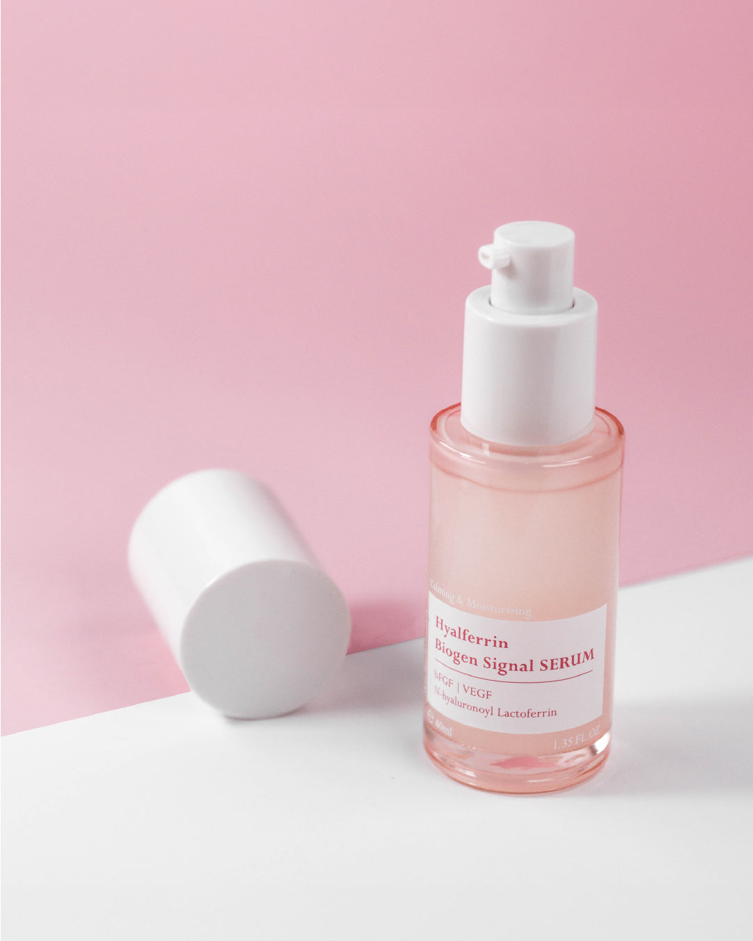 Hyalferrin Biogen Signal Serum | 40 ml | Hassas ve Tüm Ciltler İçin Laktoferrin ve Hyaluronik Asit Bazlı Nemlendirici ve Bariyer Onarıcı Serum