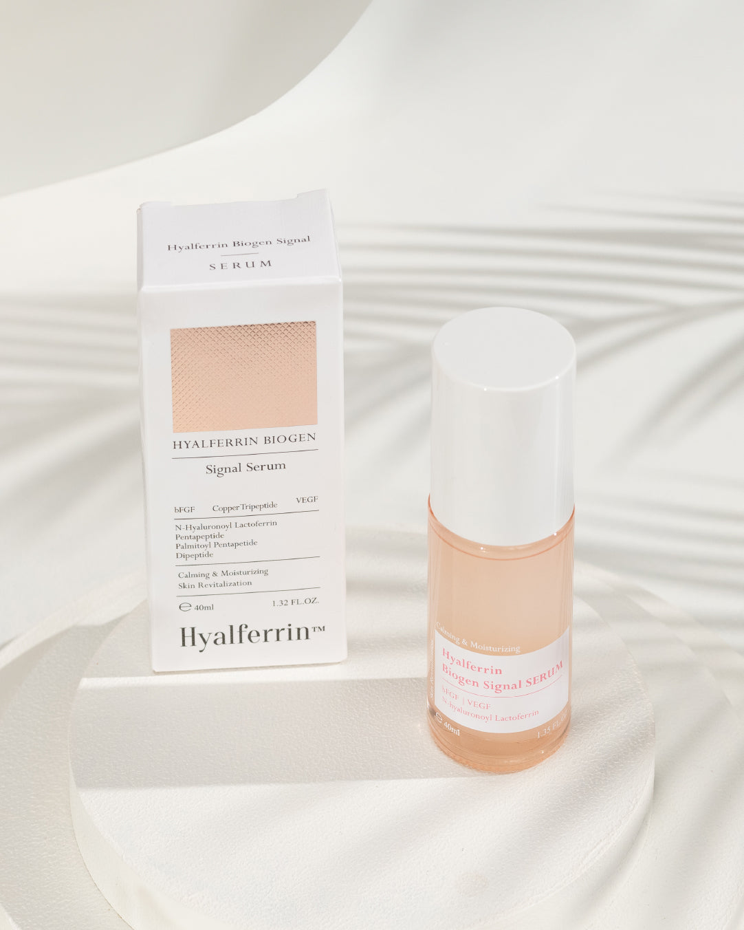 Hyalferrin Biogen Signal Serum | 40 ml | Hassas ve Tüm Ciltler İçin Laktoferrin ve Hyaluronik Asit Bazlı Nemlendirici ve Bariyer Onarıcı Serum