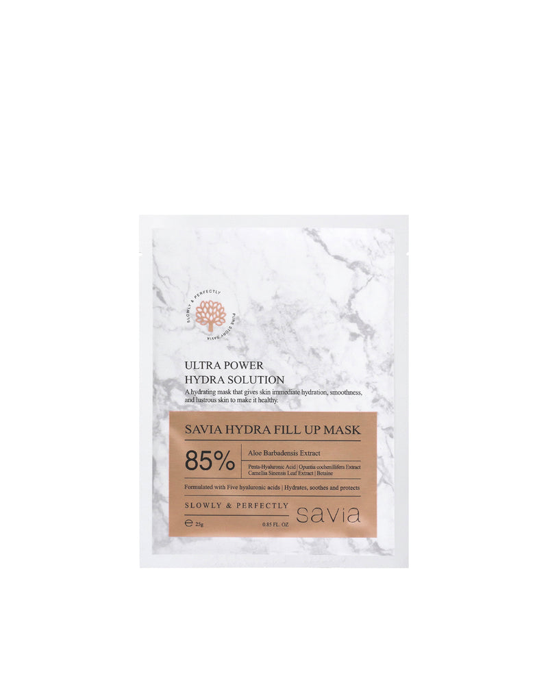 Savia Yoğun Nemlendirici ve Aydınlatıcı Yaprak Maske- Hydra Fill Up Mask