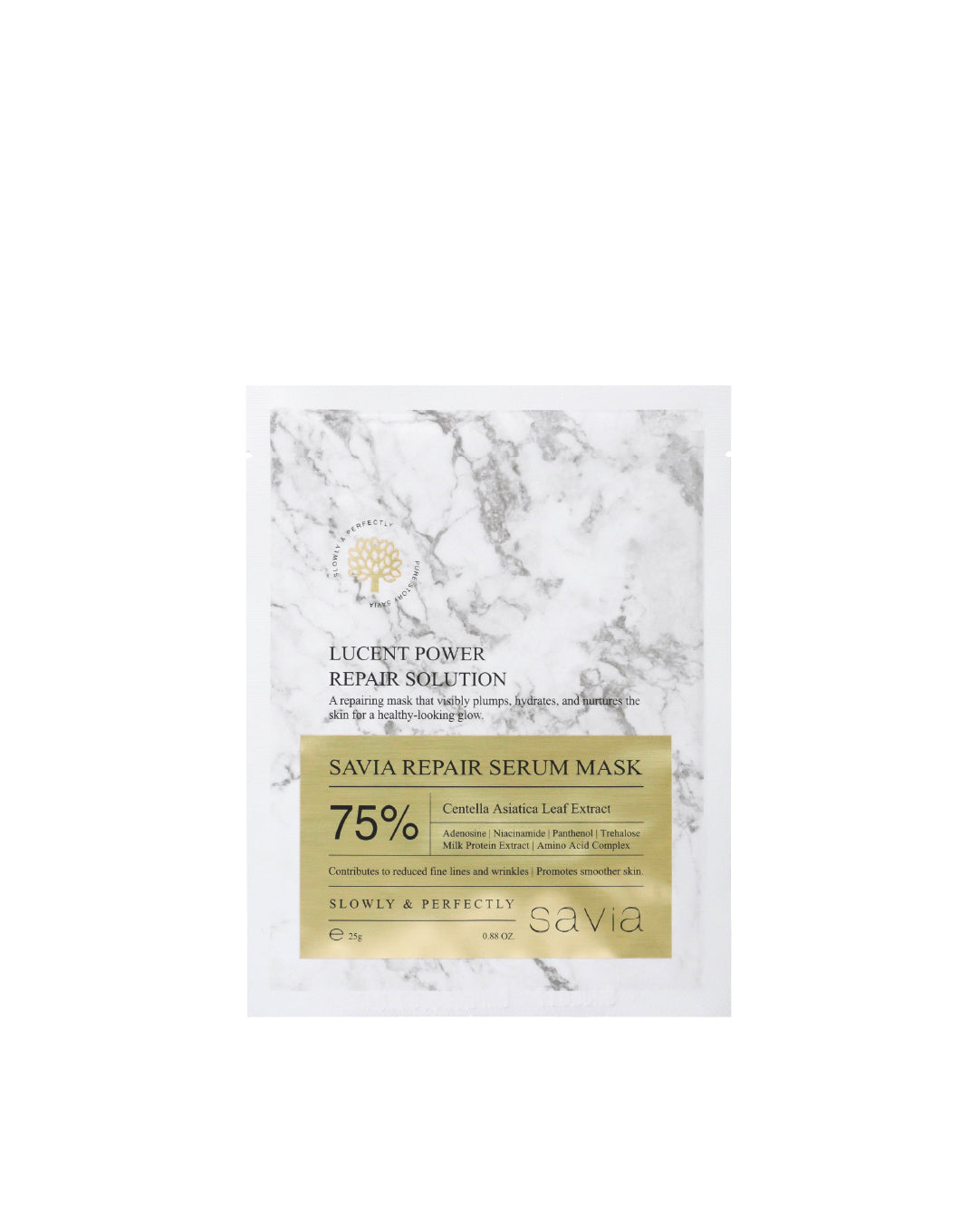 Savia Onarıcı ve Kırışıklık Karşıtı Yaprak Yüz Maskesi | Repair Serum Mask