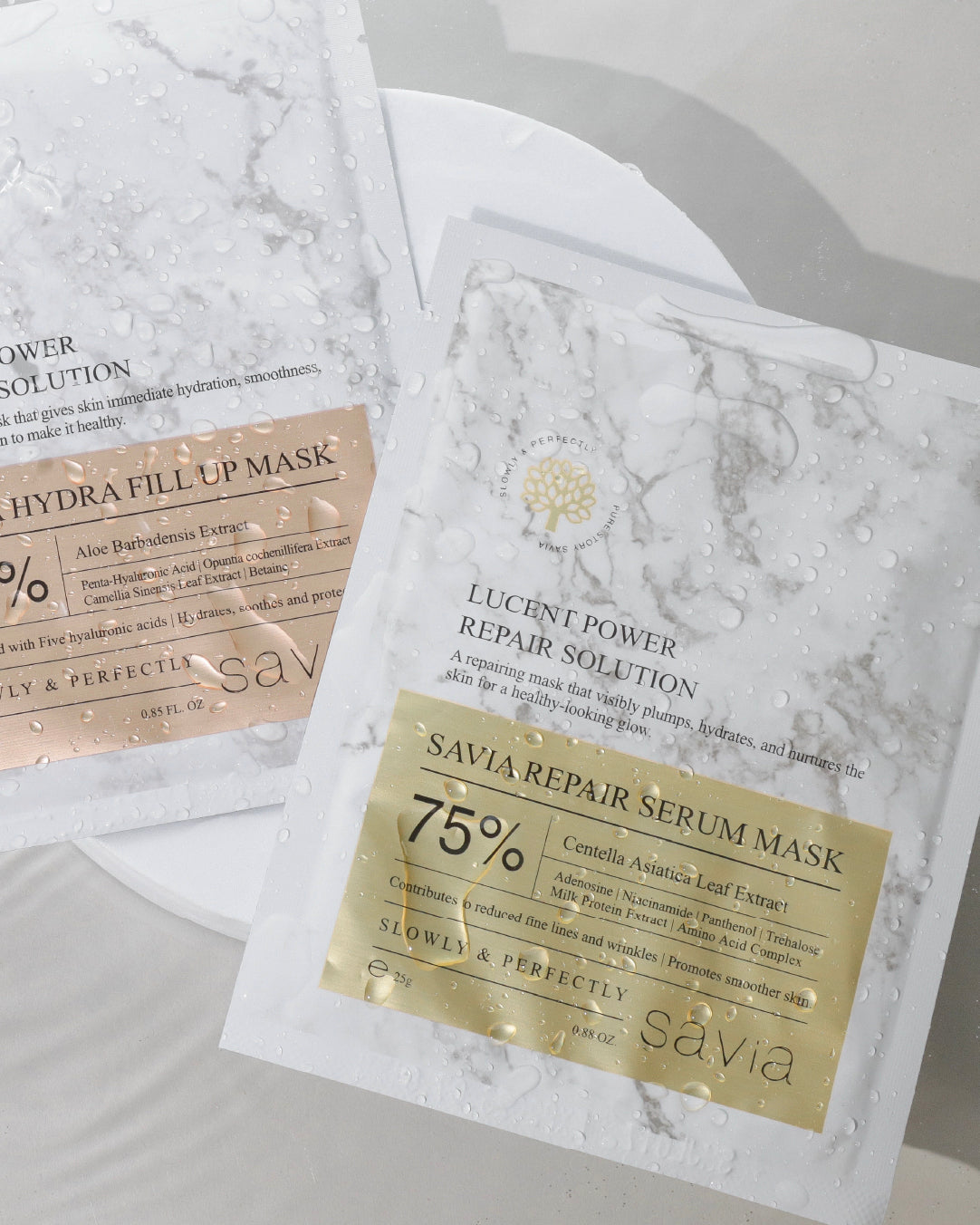 Savia Onarıcı ve Kırışıklık Karşıtı Yaprak Yüz Maskesi | Repair Serum Mask