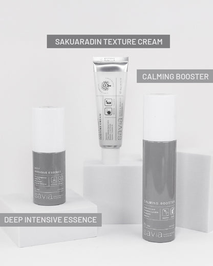 SAVIA Sakuradin Texture Yüz Kremi | Yoğun Nemlendirici & Cilt Onarıcı Krem | 50 gr