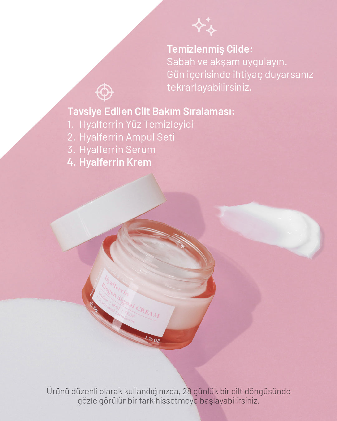 Hyalferrin Biogen Signal Cream | Yüz Kremi | 50 ml