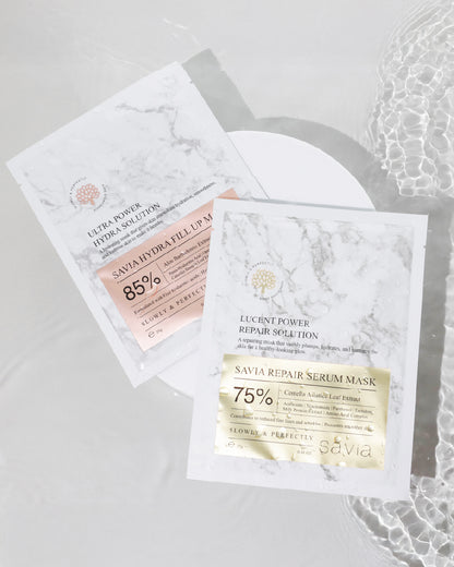 Savia Onarıcı ve Kırışıklık Karşıtı Yaprak Yüz Maskesi | Repair Serum Mask