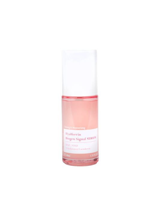 Hyalferrin Biogen Signal Serum | 40 ml | Hassas ve Tüm Ciltler İçin Laktoferrin ve Hyaluronik Asit Bazlı Nemlendirici ve Bariyer Onarıcı Serum